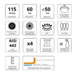 Oala inox, inalta, cu capac 115L, 50x60 cm, pentru bucatarii profesionale_img_08