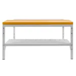 Polita pentru incaltaminte, baza cu banca WPC, metal, 75x27x18 cm_img_12