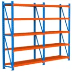 Raft de depozitare metalic, 10 polite, 200x392x60 cm, capacitate 200 kg_img_04