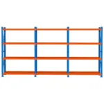 Raft de depozitare metalic, 12 polite, 200x585x50 cm, capacitate 200 kg_img_01