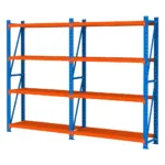 Raft de depozitare metalic, 8 polite, 200x392x50 cm, capacitate 200 kg_img_02