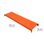 Raft de depozitare metalic, 8 polite, 200x392x60 cm, capacitate 200 kg_img_12