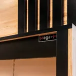 Raft paine magazin, finisaj stejar baroc auriu, 247x62x244 cm_img_03