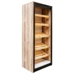 Raft paine magazin, finisaj stejar baroc auriu, 87x62x212 cm_img_02