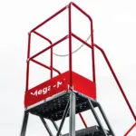 Scara magazin profesionala cu platforma 14 trepte, H357 cm, 150 kg_img_11