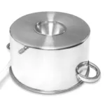 Set oala capac si cos pentru gatire la abur, 8 litri, inox, inaltime 40 cm, diametru 26 cm_img_05