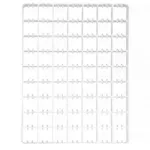 Tava oua rate pentru incubator, 63 bucati, plastic, 50x38x5 cm_img_01