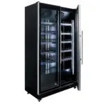 Vitrina frigorifica 2 usi, 800L, LED, plug-in, 112x63x198 cm, negru_img_02