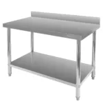 Masa gastronomica inox perete, polita, 120x60x85 cm, inox_img_00