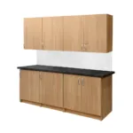 Set mobilier bucatarie, 200x60x86 cm, stejar kraft sonoma_img_00