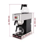 Aparat de cafea inox, 1 cana, placa incalzita, panou anlalog, BGK-S1_img_03