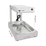 Aparat mentinere la cald cartofi prajiti 1xGN 11, 600W_img_04