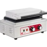 Aparat waffle profesional, 3 forme dreptunghi, 1500 W, 260x130 mm, BBW-3_img_00