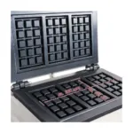 Aparat waffle profesional, 3 forme dreptunghi, 1500 W, 260x130 mm, BBW-3_img_05