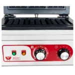 Aparat waffle profesional, 3 forme dreptunghi, 1500 W, 260x130 mm, BBW-3_img_07