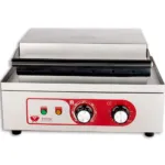 Aparat waffle profesional, 6 forme, 1500 W, placa 125x30 mm, BWA-9_img_01
