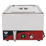 Bain marie profesional 1xGN 11, 1200 W, inox, cu robinet_img_01