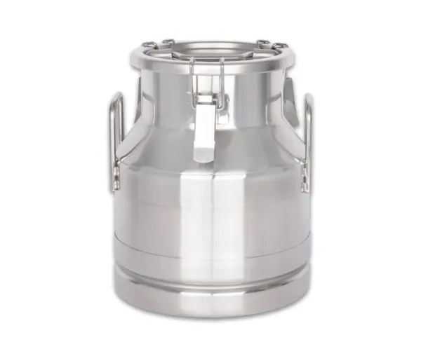 Bidon inox lapte, miere, ulei 8 litri, diam 320x350mm, capac etans, BMK-8_img_00