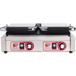Contact grill panini dublu cu placi netede, 475x230 mm, 3600W_img_01