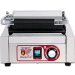 Contact grill panini simplu cu placi mixte, 230x225 mm, 1800W_img_01
