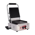 Contact grill panini simplu cu placi mixte, 230x225 mm, 1800W_img_02