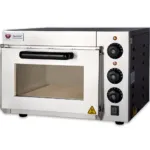 Cuptor pizza cu 1 camera, 2500W, inox, camera 355x360x200 mm, termostat 350°C_img_01