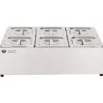 Cuve inox pentru ingrediente 6xGN 16, 505x400x250 mm_img_01