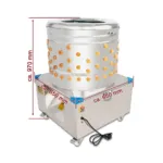 Deplumator pasari BRM1800, tambur 600 mm, 1500 W, 250 pasariora_img_04