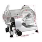 Feliator mezeluri profesional 300 mm, 420 W, grosime 0-15 mm_img_02