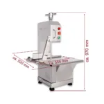 Ferastrau electric pentru oase, 1650mm, 1100W, grosime 0.5-180 mm, masa inox pliabila_img_02