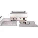 Friteuza electrica profesionala 18 litri, 5000W, 400V cu robinet_img_06