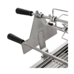 Gratar pe carbuni cu protap si rotisor electric din inox 3 in 1, motor 4 W, suprafata 660x355 mm_img_05