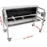 Grill rotisor purcel BSG140-SK, motor 56 W, capacitate 35 kg_img_02