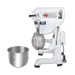 Mixer planetar profesional 30 litri, 1100W, 3 viteze, bol detasabil, alb_img_04