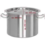 Oala profesionala inox 13,5 litri, capac inclus, baza sandwich_img_01