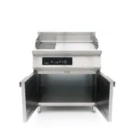 Plita grill inductie 10000W, dubla, neted si striat, suport_img_01
