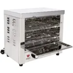 Salamander din inox, dimensiuni 49x28x34 cm, gratare detasabile, temperatura 50-300C_img_03