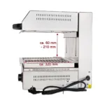 Salamandra profesionala, 2800W, inox, gratar 435 x 500 mm, termostat 290°C_img_04