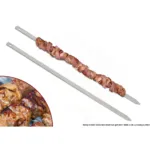 Set 10 tepuse inox pentru gratar, lungime 600 mm, latime 20 mm_img_04