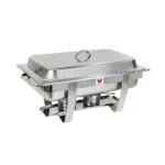 Set 2 Chafing dish profesional inox 1xGN 11, 1xGN12, 2xGN14, pentru mentinere calda_img_05