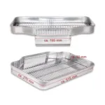 Tavita scurgere inox pentru friteuza, 510x260x50 mm_img_02