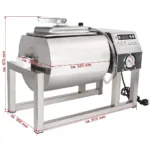 Tumbler carne vacuum 18 litri pentru marinat si fragezit carne, panou digital_img_02