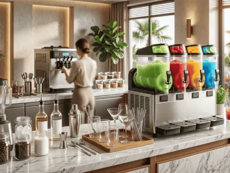 echipamente gelaterie pentru deserturi reci în sezonul de vară