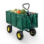 Carucior transport gradina, pliabil, 96x51x72 cm, cu 4 roti diam. 26 cm_img_16