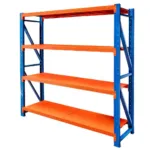 Raft metalic 4 polite, inaltime 200 cm, lungime 200 cm, adancime 50 cm, capacitate 200 kg_img_01