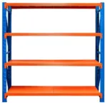 Raft metalic 4 polite, inaltime 200 cm, lungime 200 cm, adancime 50 cm, capacitate 200 kg_img_02