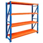 Raft metalic 4 polite, inaltime 200 cm, lungime 200 cm, adancime 50 cm, capacitate 200 kg_img_03