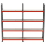 Raft metalic 8 polite, inaltime 200 cm, lungime 325,5 cm, adancime 50 cm, capacitate 450 kg_img_02