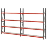 Raft metalic 8 polite, inaltime 200 cm, lungime 525,5 cm, adancime 60 cm, capacitate 250 kg_img_01