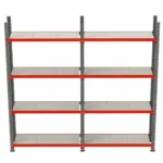 Raft metalic 8 polite, inaltime 240 cm, lungime 325,5 cm, adancime 60 cm, capacitate 450 kg_img_02